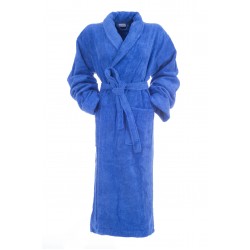 Bamboe Badjas, Blauw van Badstof 