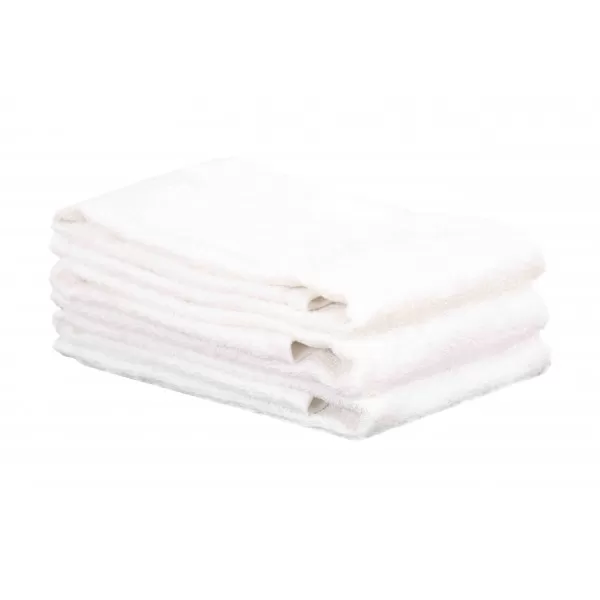 3 stuks Gastendoek van Bamboe Wit 30x50cm