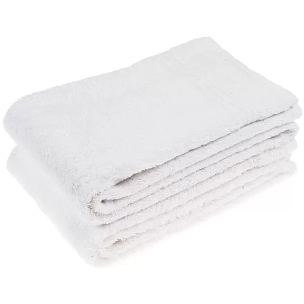 Bamboe Handdoek, Wit, 100x50 cm, 600gr m2
