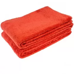 Bamboe Handdoek, Zalm Rood, 140x70 cm, 600gr m2iDe 