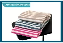 Katoen Hamamdoeken 
