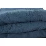 3 stuks Bamboe Handdoek, Petrol Blauw , 50 x 100 cm,600gr m2