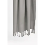 Extra Large Hamamdoek – Voor Strand, Sauna & Meer |95 x 215 cm | Grijs